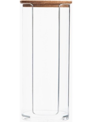 Delixa Concept Ahşap Kapaklı Disk Pamukluk