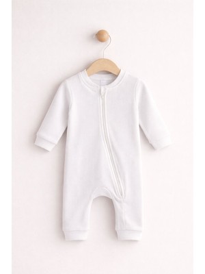 For My Baby Fermuarlı Bebek Tulum