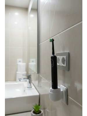 Doyonix Elektrikli Diş Fırçası Şarj Tutucu – Duvar Tipi Pratik Stand