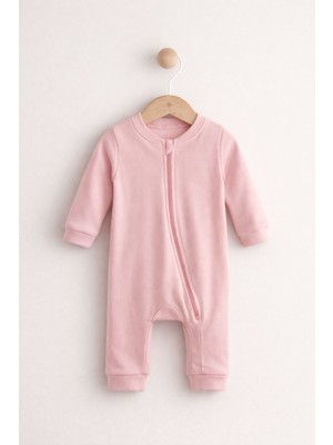 For My Baby Fermuarlı Bebek Tulum