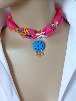 Yörük Otantik Güneş Süryani Taşı Kolye Iki Farklı Renk Seçeneği