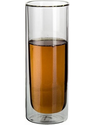 Hype Store Ultraform Cift Cidarlı Cam Bardak 330 ml