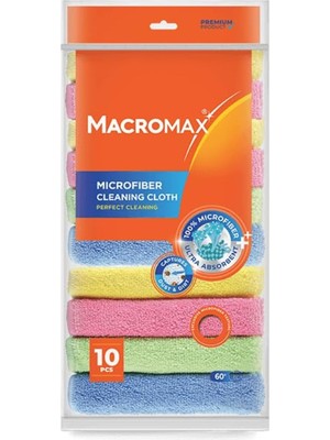 Delixa Rengarenk Mikrofiber Bez Mutfak Banyo X10 Avantaj Paket