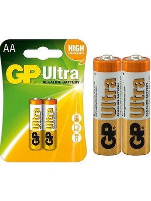 Gp Lr6 1.5V Alkalin Aa Kalem Pil 2'li