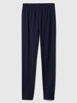 Gap Kız Çocuk Lacivert Jersey Leggings Tayt