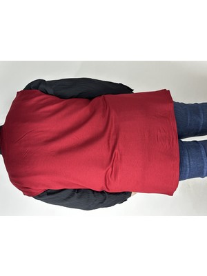 Yaşar Triko Kadın Bordo Düğmeli Çift Cepli Jakarlı Yelek