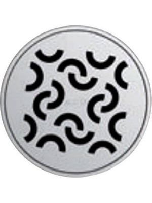 Aco - Curl Dizayn Izgara Yuvarlak 13,5 cm Paslanmaz Çelik - 5141.25.21