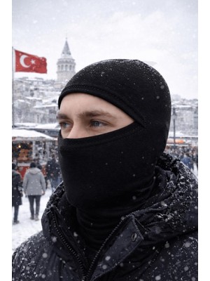 Single Sword Army Termal Kar Maskesi Erkek&Kadın Balaklava 0//SİYAH