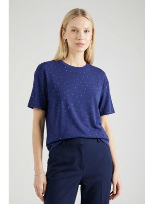 Rays 8255 Taşlı Bisiklet Yaka Tişört Laci