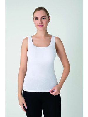 Confeo Kadın Modal Geniş Askılı  Atlet C801-027