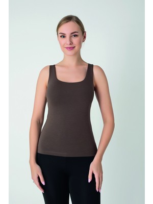 Confeo Kadın Modal Geniş Askılı  Atlet C801-027