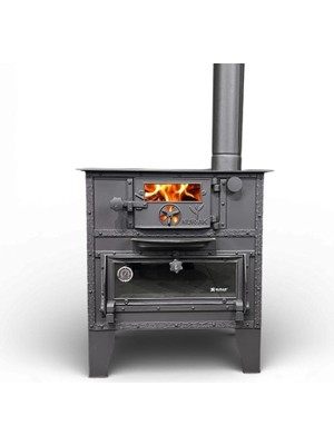 Atmaca Kuzine Soba Atmaca  Camlı Kömür Kuzinesi