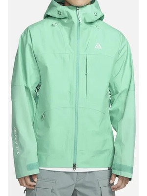 Nike Acg Storm Fit Adv Loose Fit Gore-Tex Jacket Yağmur Geçirmez Bol Kesim Erkek Yağmurluk Yeşil