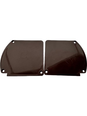 MorPerde Kapalı Kasa Perde Küçük Kutu Kahverengi Kapak Takımı