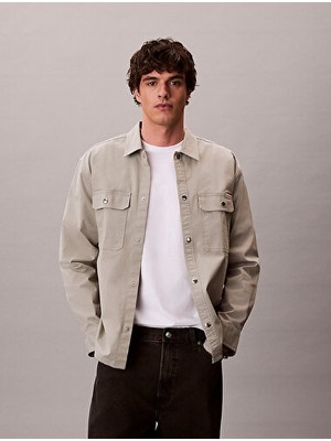 Calvin Klein Erkek Ls Utility Relaxed Fit Gömlek