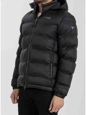 Columbia Omnı Heat Alpha Siyah Şişme Slim Fit Mont