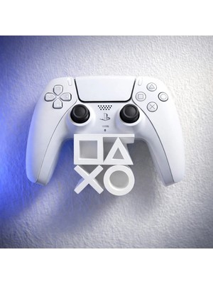 Figürcüm Ps5 Dualsense Oyun Kolu Askısı | Playstation Sembollü Dekoratif Kontrol Standı