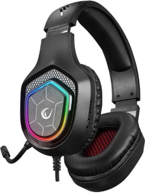 Nusrat Bilişim Rampage RM-K90 Vector Siyah Rgb LED Type-C Gaming Mikrofonlu Oyuncu Kulaklığı
