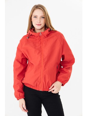 Pique GAYE26 Kadın Yağmurluk Kapüşonlu Kadın Yağmurluk