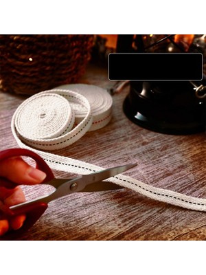 Oktay Sesal 2 Metre 5 Numara Fitil 5 Numara Gemici Feneri Fitili 5 Numara Gaz Lambası Fitili 5 Numara Yedek Fitil Kerosene Lamp Wick