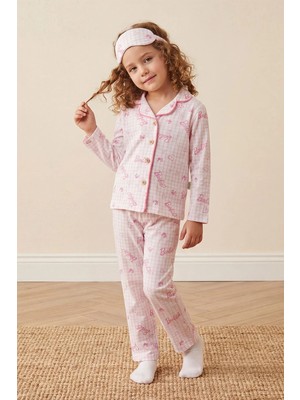 Mixima 3–10 Yaş Çocuk Pijama Takımı | Göz Bantlı | Rahat & Nefes Alan