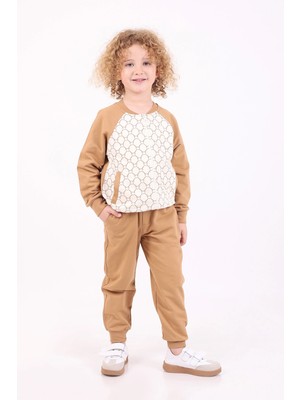 Mixima 3-4-5-6 Yaş Erkek Çocuk Fermuarlı Mevsimlik Iki Iplik Alt Üst Ikili Eşofman Takım(Tam Beden Alınız)