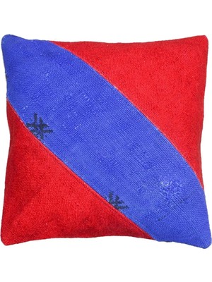Kilim Co. El Dokuma Kilim Kırlent Kılıfı (40X40 Cm)