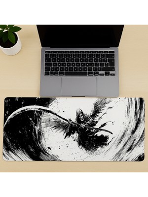 vooka 90X40 cm Xl Büyük Boy Mouse Pad | Kaymaz Tabanlı Geniş Gaming Mousepad | Klavye ve Mouse Uyumlu | Masaüstü Oyun ve Ofis Mouse Pad