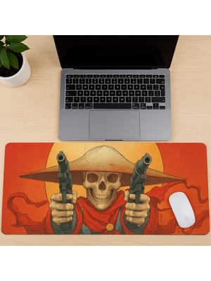 vooka 90X40 cm Xl Büyük Boy Mouse Pad | Kaymaz Tabanlı Geniş Gaming Mousepad | Klavye ve Mouse Uyumlu | Masaüstü Oyun ve Ofis Mouse Pad
