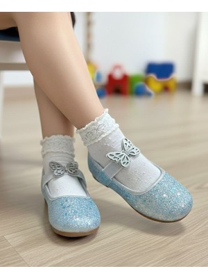 Surpie Shoes Çocuk Babet, Çocuk Abiye Babet, Kaymaz Taban Babet