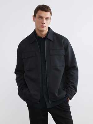 LC Waikiki Lacivert Standart Kalıp Erkek Ceket