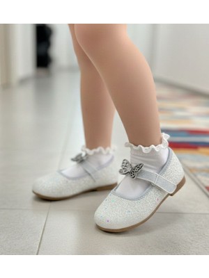 Surpie Shoes Çocuk Babet, Çocuk Abiye Babet, Kaymaz Taban Babet