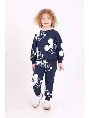 Mixima 3-4-5-6 Yaş Erkek Çocuk Mevsimlik Iki Iplik Alt Üst Ikili Eşofman Takım(Tam Beden Alınız)