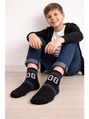 Gigi Giyim Rakam Baskılı Erkek Çocuk Soket Çorap