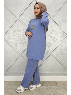 Pys Giyim Kadın Düğme Detaylı Tesettür Takım