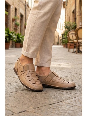 Gezer Al-Me Erkek Yazlık Rahat Taban Ayakkabı