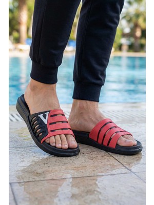 Gezer Erkek Yazlık Eva Islak Zemine Uygun Günlük Ev Bahçe Havuz Banyo Terlik