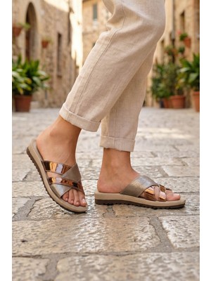 Gezer Yazlık Anatomik Yumuşak Taban Kadın Terlik