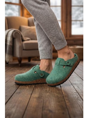 Gezer Kışlık Mantar Taban Kadın Terlik