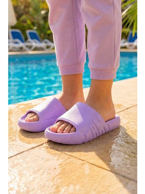 Gezer Yazlık Kız Çocuk Eva Islak Zemine Uygun Ev Bahçe Banyo Havuz Terlik