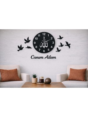 Duvar Saati Kişiye Özel 40 Cmdir No 146