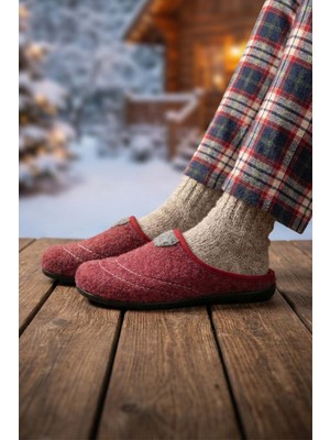 Gezer Kadın Kışlık Ev Bahçe Çıkarılabilir iç Taban Terlik