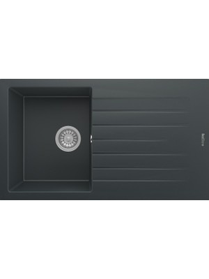 Realstone Troya 86 Granit Eviye Antrasit