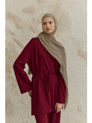 QEF Soft Line Pamuk Şal Bej