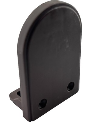 MorPerde Geniş Kasa Kare Tıpalı Kahverengi Ayak