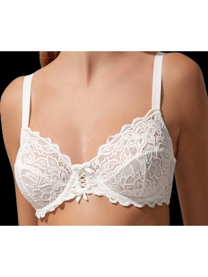 Beruflic Miss 1050 Kadın Balenli Dantelli Toparlayıcı Sütyen