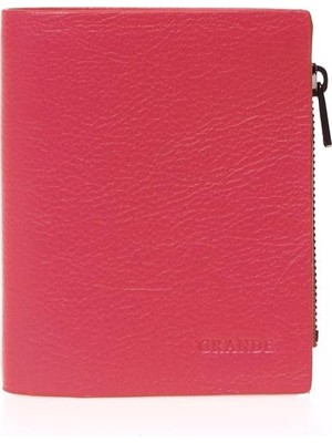 Grande Gerçek Deri Unisex Cüzdan Hakiki Deri Küçük Boy