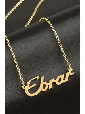 Zero Land Xmpdby Ebrar Isimli Kolye -Sarı