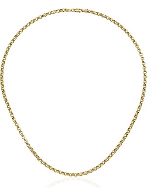 Fiyonk Kuyumculuk 14 Ayar Altın Doch Zincir 4 mm