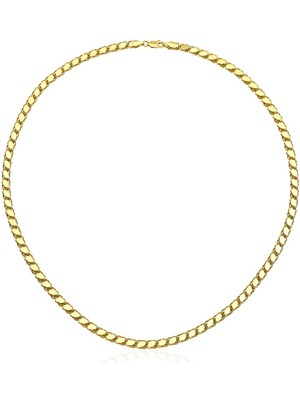 Fiyonk Kuyumculuk 14 Ayar Altın Pullu Zincir 4,00 mm